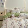 Skin-friendly Cotton Four-piece Dormitory Three-piece Bed Sheet Quilt Cover Bedding