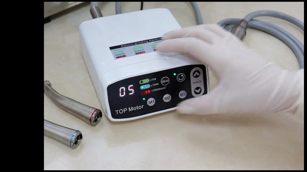 Dental clinical brushless LED micro motor can work With 1:5 1:1 16:1 Contra Angle Dentist Low Speed Handpiece