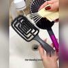 Yousheng Hair Brush Cleaner Remover Tool Double-Sided Comb High-hardness Bristles Brush Two-in-one Cleaning Tool