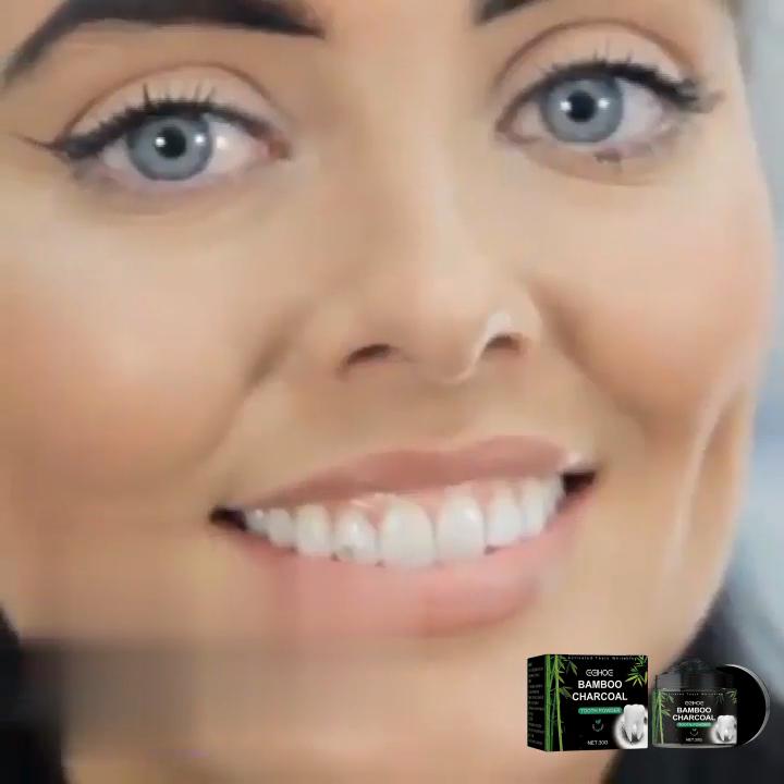 EELHOE Bamboo Charcoal Tooth Powder – Cleans oral odor, stains, and dirt, while refreshing breath.