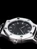 PINTIME Montres de luxe pour hommes, automatique, avec date, étanche, lumineuse, à quartz, en acier inoxydable, sport