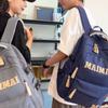 Student Schoolbag Men's Large Capacity Campus Backpack Women Letter Backpack