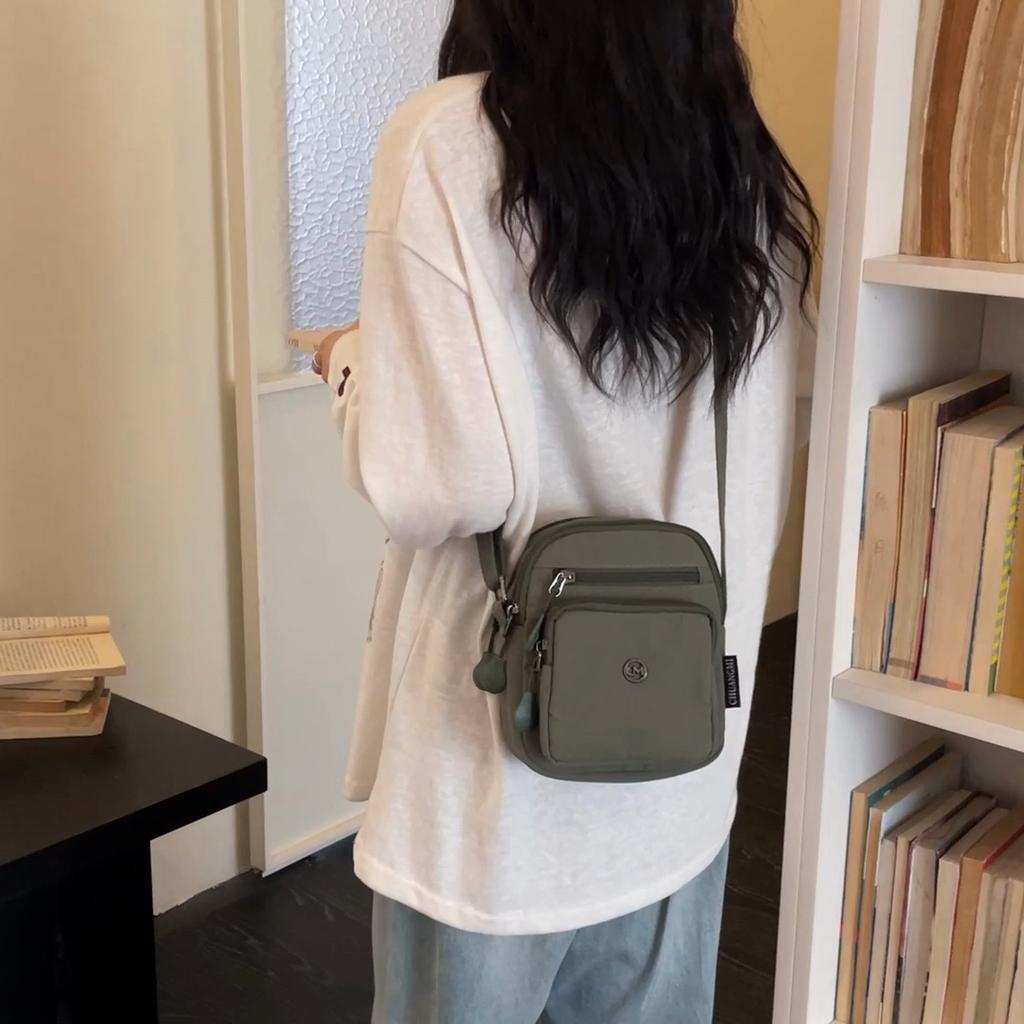 Women's Bag Lightweight Nylon Shoulder Crossbody Bag Mobile Phone Bag