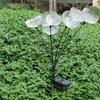 2PCS Solar-Powered LED Jellyfish Garden Lights Waterproof Outdoor Landscape Lawn Patio Lighting Switch-Controlled
