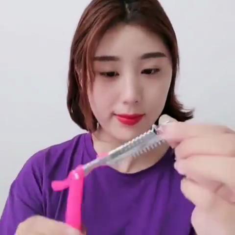 Rasiermesser Herren Klappbar Manuell Bartrasierer Damen Augenbrauentrimmer (Ohne Klinge)