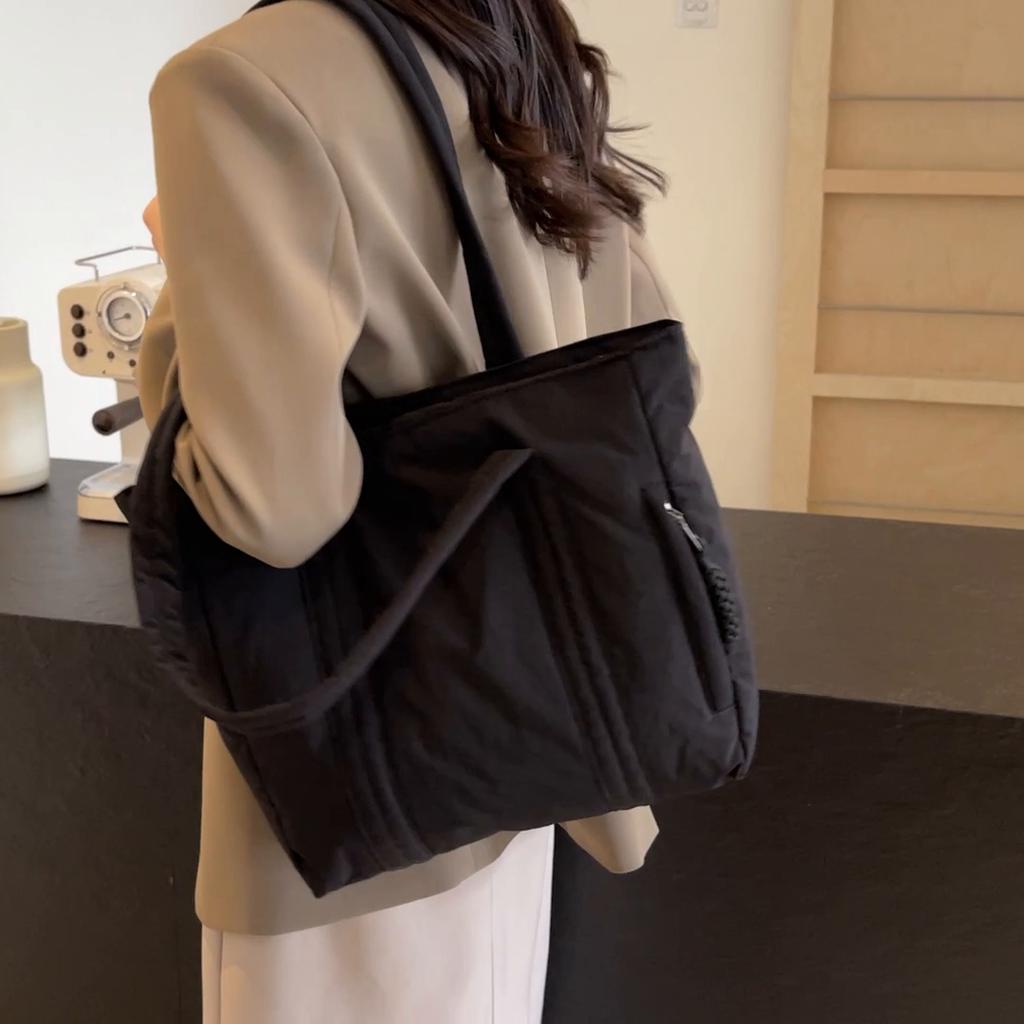 Kabelka s velkou kapacitou Lehká dámská taška tote Taška přes rameno pro dojíždění