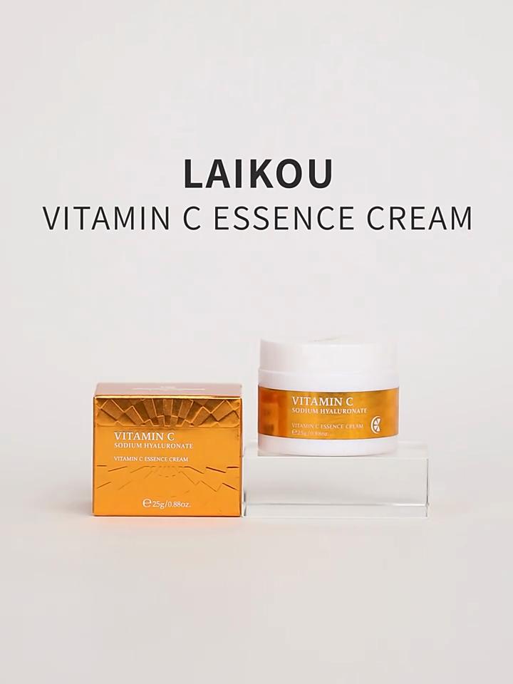 25g Creme Antirrugas Vitamina C Creme Essência Cuidados Faciais Hidratante Remover Manchas Firmar Pele Clarear Creme Hidratante Creme Cuidados Com A Pele