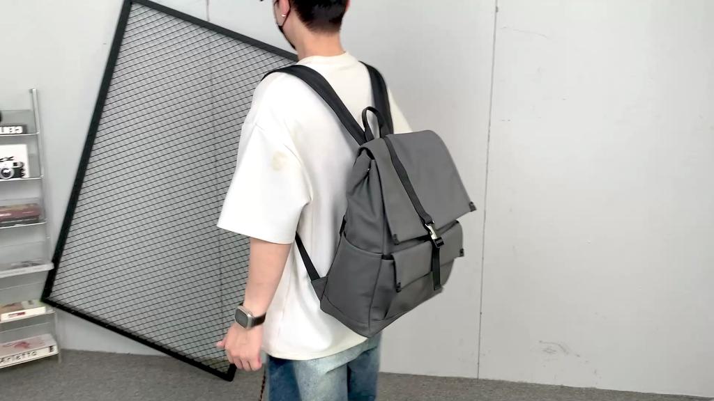 Men's Large Capacity Travel Backpack Commuter Computer Bag Student Schoolbag Travel Backpack