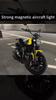 Universal Led Aircraft Strobe Lights Motorcycle Anti Collision Warning Light with USB Charging 7Colors Turn Signal Indicator