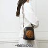 Women's Embossed Elephant Design Crossbody Bag Vintage Leather Shoulder Bag for Daily Use