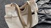 Large Capacity Canvas Tote Bag for Women Casual Shoulder Bag Fashion Commuter Handbag Shopping Travel Tote
