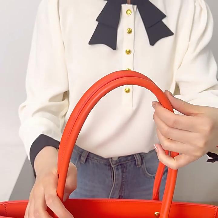 Handtasche mit großer Kapazität Modemarke Damen High-End Reisetasche Luxus Designer Neu PU-Leder Tote mit kleiner Tasche