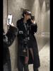 Winter New Arrival: Faux Fox Fur Black Long Coat - Thickened Women's Fashion Outerwear