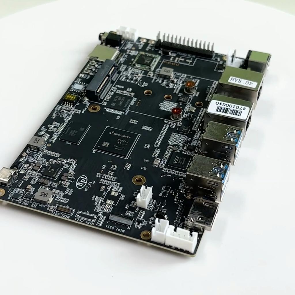 Banana Pi BPI-F3 SpacemiT K1 8-rdzeniowy układ RISC-V 4G LPDDR4 16G eMMC 2.0 TOPS Moc obliczeniowa AI Płyta rozwojowa klasy przemysłowej
