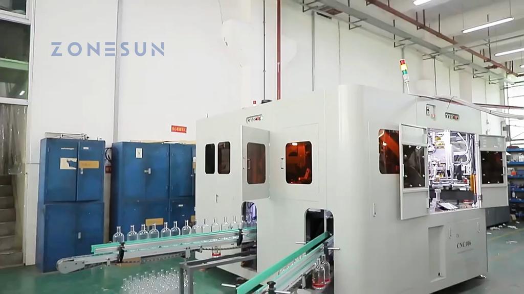 Zonesun ZS-SWP4 Multi-Color Bottle Screen Printing and Hot Stamping Machine
