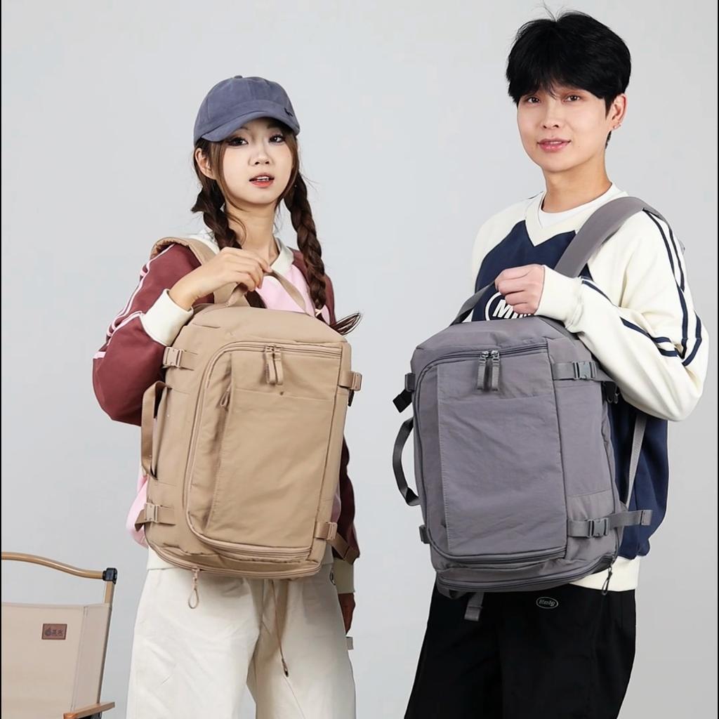 Large Capacity Computer Backpack Multi-Functional Travel Backpack with Separation Shoes Bags
