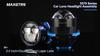 MAXGTRS 2x Laser 3.0 Inch Bi LED Hyperboloid Projector Lens H7 H4 9005 9006 Headlight Bulb Lenticular Optics For Hella 3R Car Accessories