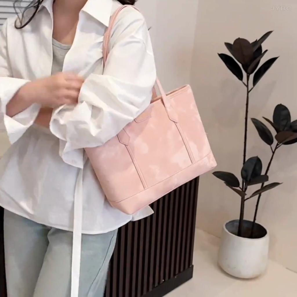 Women's Fashion Tote Bag, Large Capacity Commuter Shoulder Bag, Versatile PU Leather Handbag For School Work Travel Shopping