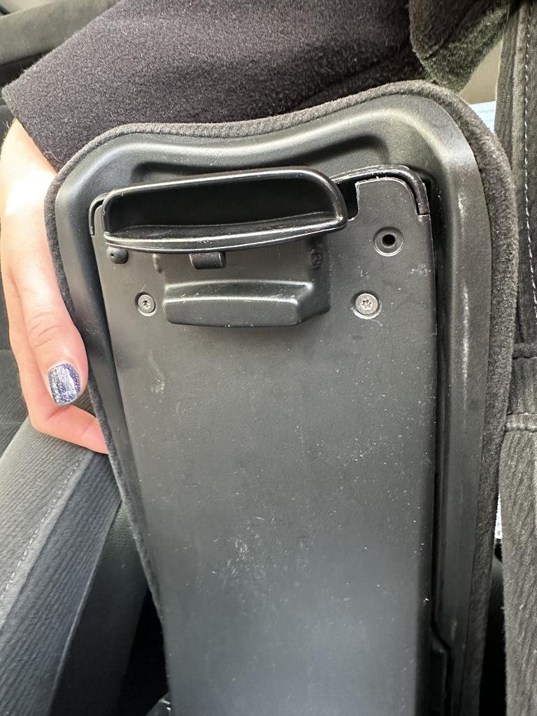 Chiusura Di Ricambio Per Console Centrale In Plastica Nera Con Molla, Per Honda Civic 2006-2011, Sostituisce 83451-SNA-A01ZA - 3