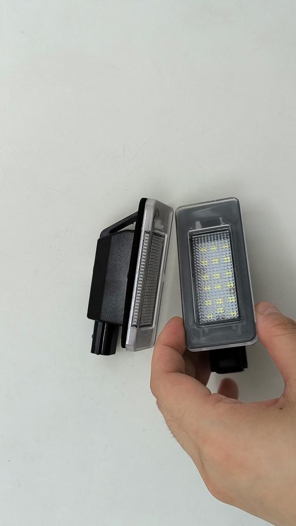 LED License Plate Lights For Nissan Qashqai MK3 J12 Serena MK5 C27 2016-up For Dacia Duster 2 2018-up Suzuki Auto Lamps