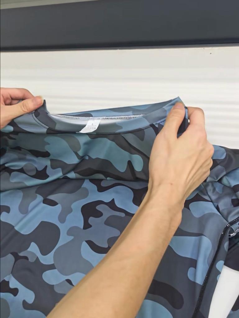 Quick Dry Men's stretch fabric Casual Sports Tight Long Sleeve T-Shirts Gym Sweatshirts Tops For Men Outdoor Fitness Undershirts Underwear