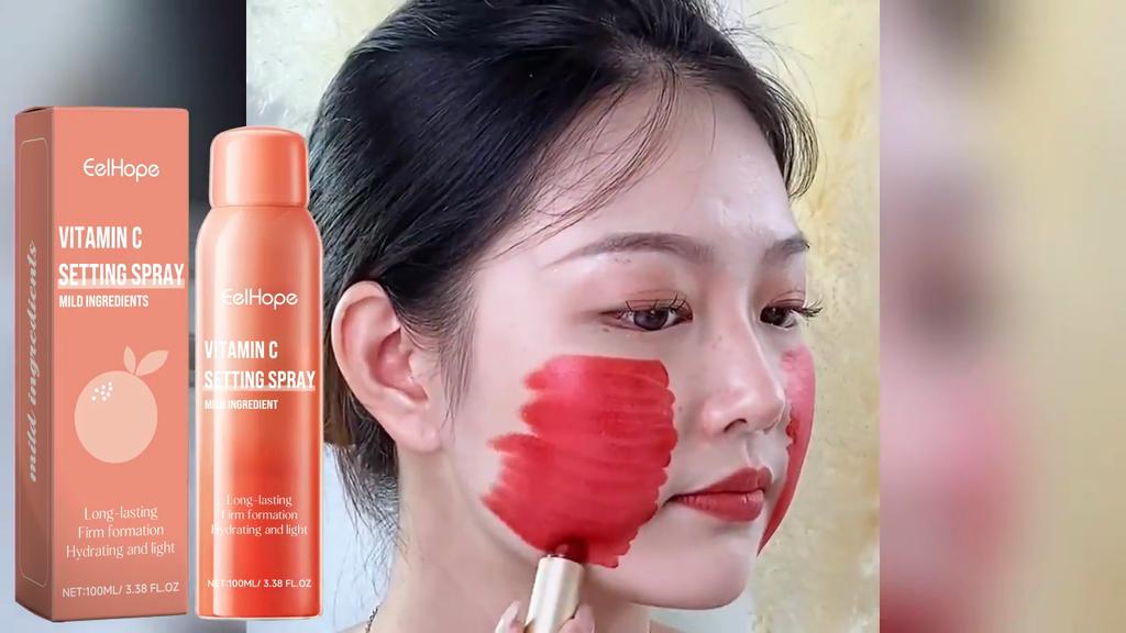 Face Moisturizing Setting Mist Natural Lightweight Long-Lasting Hold Moisturizes Skin for a Bright Look