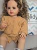 Păr cu bucle la modă Păpuși Reborn Baby 55 cm Fată Realist Urs KEIUMI Păpuși la modă Model Copii Parteneri de joacă Cadouri de ziua de naștere Crăciun Jucărie