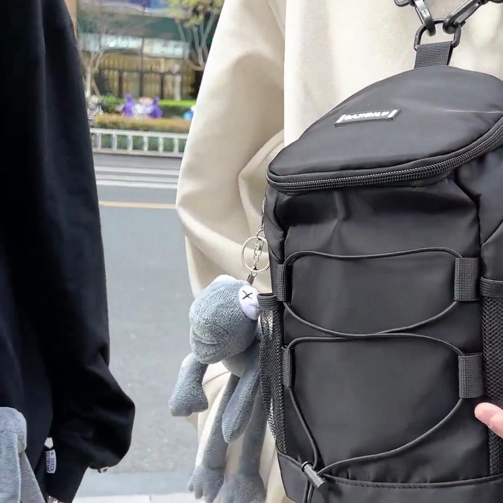 Large Capacity Chest Bag Women's  College Student Shoulder Crossbody Bag Multi-functional Backpack