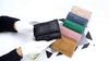 2024 Woven Genuine Leather Women Wallets Bifold Short Purse High Quality Lambskin Billfolds For Ladies Card Holders