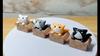 4Pcs DIY Fairy Garden Decoration Cute Animal Cat Miniatures Mini Figures Moss Terrarium Micro Landscape