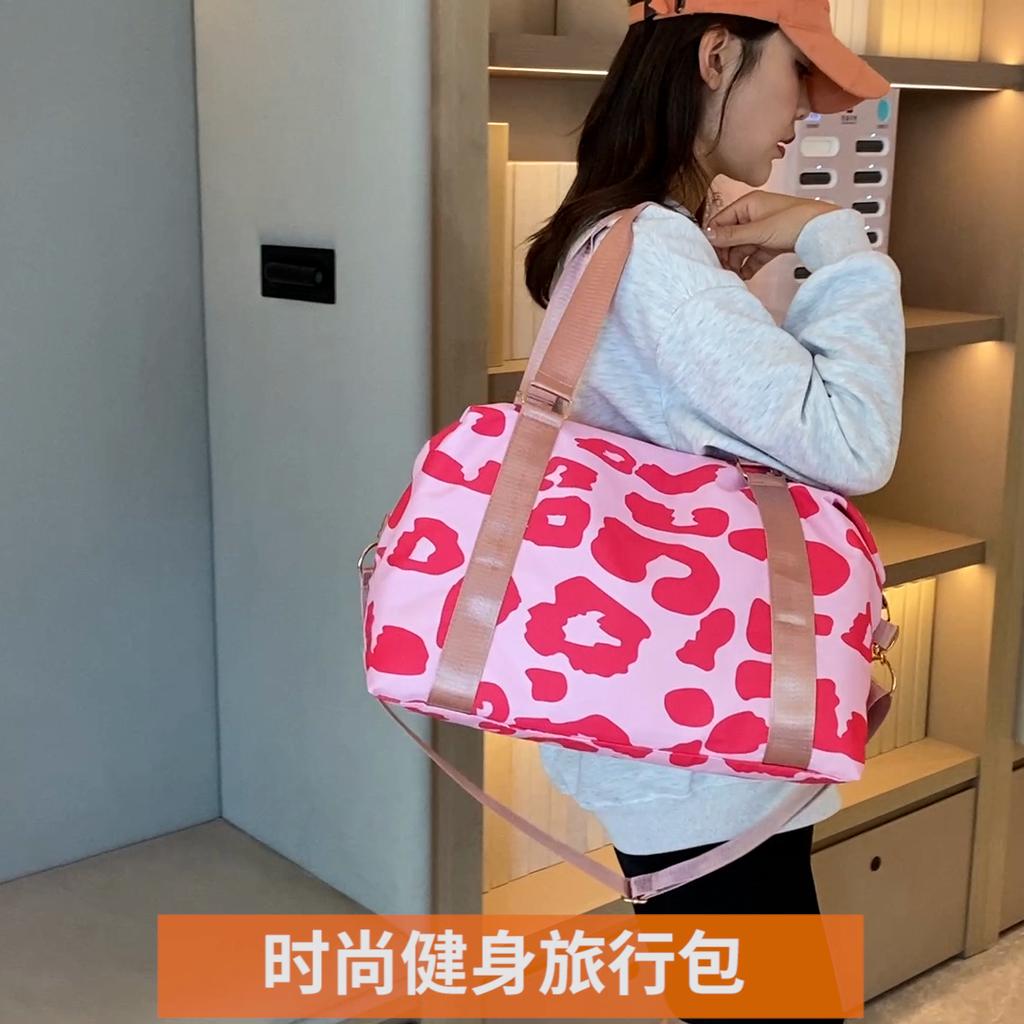 Travel Bag Dry and Wet Separation Sports Shoulder Bag Yoga Fitness Bag Large Capacity Luggage Storage Bag