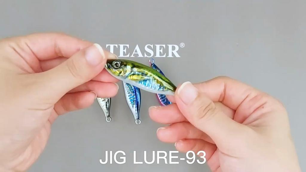 3D Inkjet Printing S-shaped Iron Plate Bait Luminous Long-range Bionic Bait Deep-sea Boat Fishing Bait