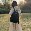 Women's Solid Color Backpack Travel Backpack Student Schoolbag