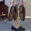 Middle-aged and Elderly Women's Spring and Summer Sandals Comfortable Soft Sole Hollow Out Bowknot Shoes Non-slip Granny's Flat Slip On Shoes