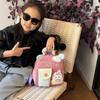 Dinosaur Cartoon Kindergarten School Bag Girl Backpack Children School Bag