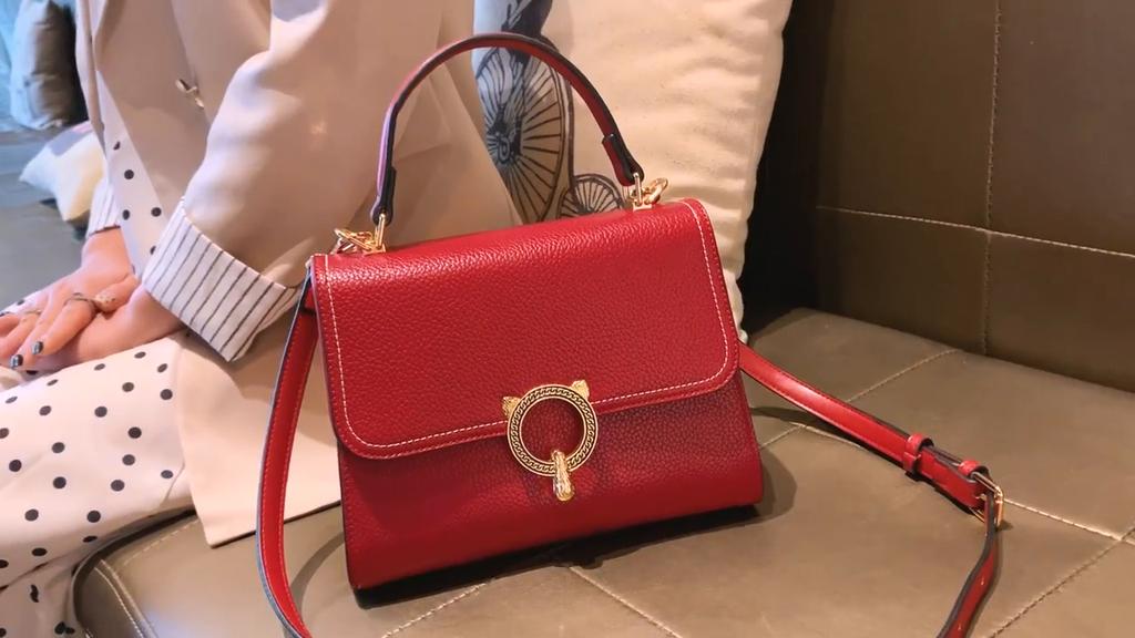 W. D. POLO Small Bag Červená svatební kabelka 2021 Nová móda Svatební kabelka Crossbody do ruky Dámská kabelka Atmosphere Svatební kabelka