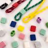 ABS Acrylic Adjustment Rope Buckle for DIY Necklace Bracelet Craft 2 Pcs