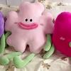 Cute Dopamine Monster Spring Flower Plush Toy Cute Pillow