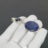 Blue Sapphire Pendant, 925 Sterling Silver Handmade Jewelry, Blue Sapphire Silver Pendant, Party Wear Jewelry For Women's, Pendant Unique Gift