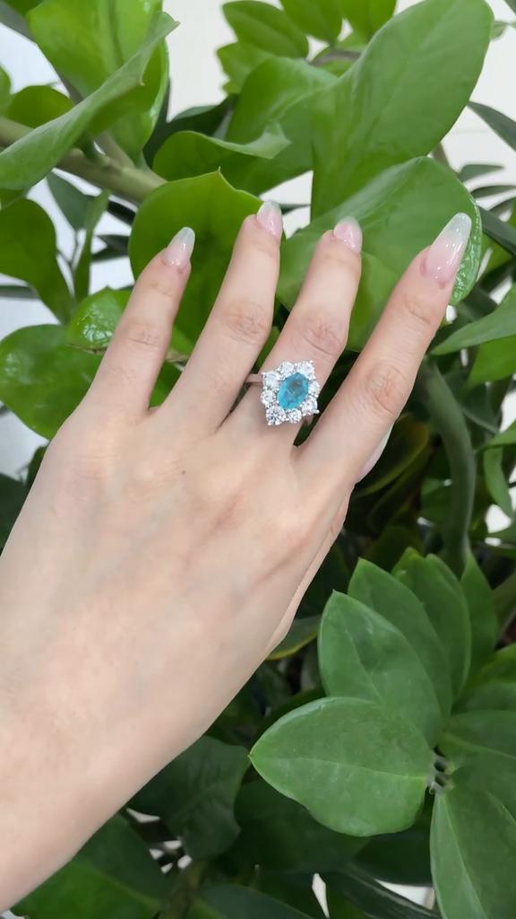 Gica Gema 925 Sterling Silver Sapphire Wedding Rings For Women Sparkling High Carbon Diamond Engagement Party Fine Jewelry