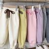 Kinder Herbst- und Winter-Sweathose, lockere und vielseitige lässige Sporthose für Jungen und Mädchen, Baby-Plüsch-Langhose