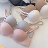 Seamless Bras For Women Soft Underwear Push Up Bra 1/2 Cup Bralette Comfort Invisible Brassiere Nonwire Simple Sexy Lingerie