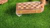 12.5 Inches Wooden Handmade Foldable Magnetic Chess Board Set with Magnetic Pieces and Extra Queens for 2 Players Kids and Adults