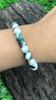 8mm Natürlicher Baumachat B Edelsteinperlen Schmuck Handgefertigt Runde Perlen Elastisches Armband 7,5" Für Glück RBB-26