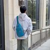Unisex Chest Bag Simple Storage Bag Lightweight Travel Small Backpack Crossbody Bag Fashion Casual Single Should Bags