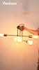 Modern Nordic E27 Glod Black Ceiling Lamp Minimalist Chandelier Indoor Living Room For Home Decor Lighting Bedroom Pendant Light