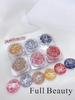 Mixed Color Nail Art Glitter Rhinestone Crystal Gems Jewelry Bead Manicure Decoration Accessories Nail Supplies For Professional
