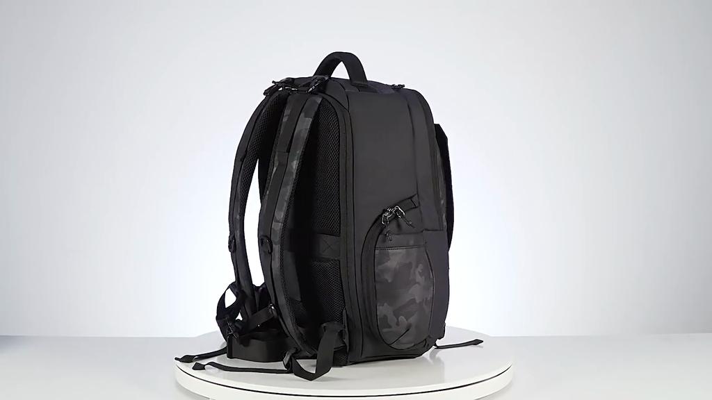 Camera Backpack Outdoor Large Capacity Professional Photography Bag Drone Backpack Canvas SLR Camera Bag Outdoor Upper And Lower Compartment