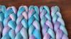 Rainbow Braiding Hair Extension 24 Inch 1 Pack Synthetic Profession Jumbo Braid in Hair Extensions 4 Tone Crochet Colored Hair Extensions for Braiding