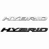 3D ABS HYBRID Logo Rear Trunk Fender Door Emblem Badge Car Sticker Decals